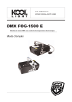 DMX FOG-1500 E