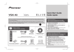 VSX-43 - Pioneer Electronics