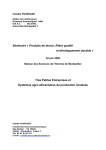 Très petites entreprises et système agroalimentaire de production