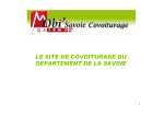 le site de covoiturage du departement de la savoie