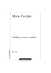 Mode d`emploi