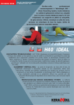 h40® ideal - the Kerakoll products area