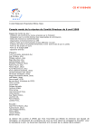 CD N° 01/6/04/09 - Equitation Rhône Alpes – Comité Régional