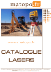 CATALOGUE LASERS