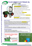 FT pulve green electrique 20L