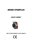 MODE D`EMPLOI - CONRAD Produktinfo.