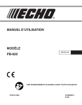 MODÈLE PB-620 MANUEL D`UTILISATION