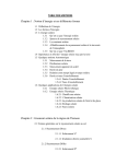 TABLE DES MATIERES Chapitre 1 : Notion d`énergie et