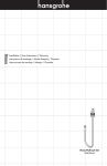 Hose Pull-out Set 06438xx0 EN Installation / User