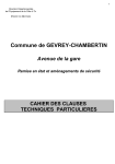 Commune de GEVREY