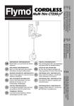 OM, Flymo, Multi-Trim CT250 Plus, Cordless, 96485298600