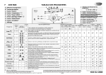 F AWE 9828 TABLEAU DES PROGRAMMES 5019 312 10589