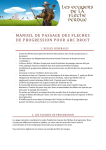 manuel de passage des fleches de progression pour arc droit