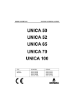 Frans werkdoc Unica 50-52-65-70-100.indd