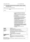 CIRCULAIRE N° 2602 DU 30 JANVIER 2009