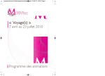 programme thematique - Centre régional du livre de Bourgogne