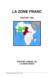 Rapport annuel de la Zone franc 1996