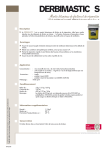 Mastic bitumineux de finition et de réparation