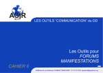 cahier II - Outils Forums