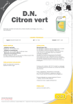 D.N. Citron vert - Performance hygiène