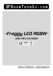Froggy LED RGBW