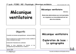 Mécanique ventilatoire - Faculté de médecine de Montpellier