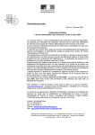 Concours "Jeunes ambassadeurs des sciences en Corée 2006"