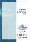 Rapport d`Activités 2011