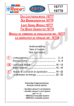 Inhaltsverzeichnis Table of Contents Table des matières D