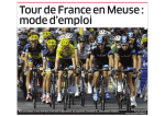 Tour de France en Meuse : mode d`emploi