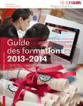 Guide des formations 2013-2014