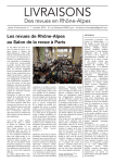 Lettre d`information n° 1, octobre 2014