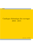 télécharger le catalogue 2004-2013