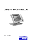 Compteur TOOL-CHEK 200 - Acu-rite