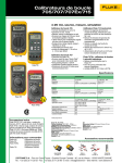 Calibrateurs de boucle 705/707/707Ex/715