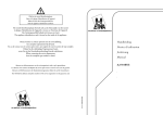 Handleiding Notice d`utilisation Anleitung Manual