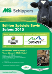 Edition Spéciale Bovin Salons 2015 Du nouveau dans