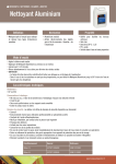 Nettoyant Aluminium - Seigneurie Gauthier