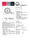 Mode d`emploi 346 00 Pendule de Pohl (346 00)