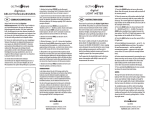 Digital Light Meter Instructions