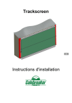 Trackscreen Instructions d`installation