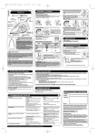 Mode d`emploi Fers Vapeur Supergliss