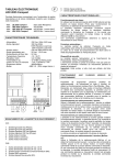 TABLEAU ÉLECTRONIQUE LRX 2035 Compact