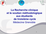 faire de la recherche clinique