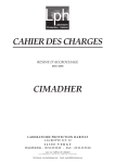 PDF - Cahier des charges technique