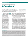 Info ou intox ? - Revue technologie n°173 (link is external)