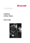 Cafetière Coffee Maker CAF1318E