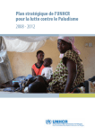 Plan stratégique de l`UNHCR pour la lutte contre le Paludisme 2008