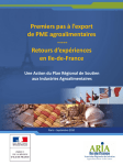 Premiers pas à l`export de PME agroalimentaires - ILE-DE