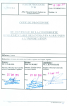 CP 08/DCPV/15 relatif au Contrôle de la